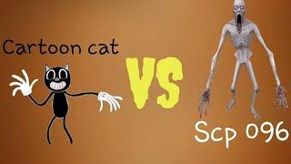 Cartoon cat vs Scp 096 | Who will win? (Dc2) #DrawingCartoon2