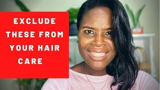 EIGHT THINGS NOT TO PUT IN YOUR RELAXED HAIR| RELAXER ROUTINE ON RELAXED HAIR | #Kurlymeka