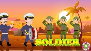 Army Day 2024 | Soldier Song for kids | Community Helpers Song by Bindi's Music & Rhymes