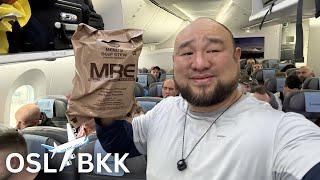 MRE's on a PLANE! DO NOT ATTEMPT. 