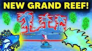 GRAND REEF Is The NEW BEST MONEY FARM In Roblox Fisch! (Make MILLIONS)