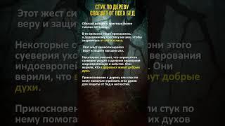 Стук по дереву СПАСАЕТ от всех бед! #суеверия #приметы #эзотерика #поверия