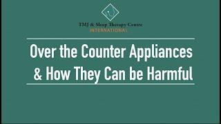 Over the Counter Appliances