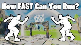 How fast can a Fortnite Character RUN a Mile?