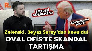 (Türkçe altyazılı) Oval Ofis’te skandal tartışma: Trump canlı yayında Zelenski'yi azarladı