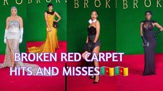 BROKEN CAMEROONIAN MOVIE PREMIERE|| RED CARPET HITS AND MISSES ||Cameroonian youtubers