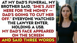 Family LAUGHED At Me At My Dad's Funeral... Until The Will Was Read OUT LOUD