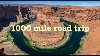 1000 mile road trip from Las Vegas