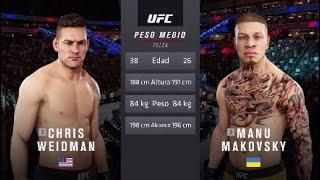 Gameplay UFC 3 Rapida pelea en contra de Chris Weidman