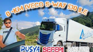 İVECO SWAY 530 LA YOLLARDAYIZ / RUSYA'YA 22 TON PATATES YÜKLEDİM #iveco#sway #ets2  #vlog #öneçıkar