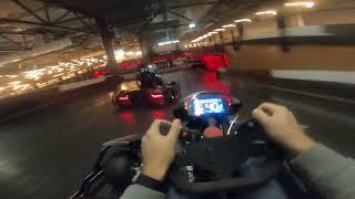 Timati Karting. First time on an electric kart