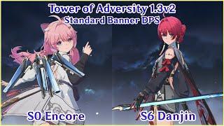 STANDARD BANNER DPS! S6 Danjin S0 Encore Full Star Clear Tower of Adversity 1.3 | Wuthering Waves