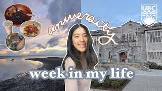 university week in my life at UBC (on campus) | waking up at 6:30am everyday