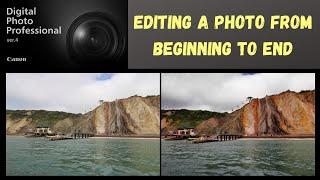 Editing a photo from Beginning to End | Canon  DPP4  Tutorial | Digital Photography Professional 4 |