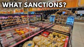 Russian (German Owned) Supermarket After 2 Years of Sanctions