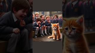 Cutecat sad story video  #shortvideo #viral Saqib vlogS 0