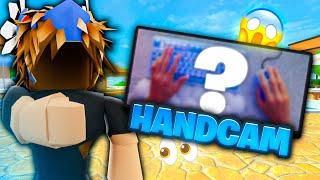 I PLAYED MM2 With A HANDCAM.. ⌨️ (Murder Mystery 2)