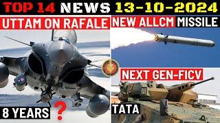 Indian Defence Updates : Rafale Uttam Upgrade,DRDO ALLCM Missile,TATA Futuristic FICV,IGLA on Drone