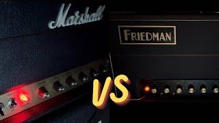 Marshall vs Friedman - ‘75 JMP50 & BE100 Deluxe