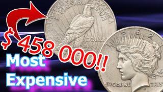 Top 10 Most Expensive Peace Dollars of all Time