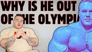 why nick walker is out of the olympia