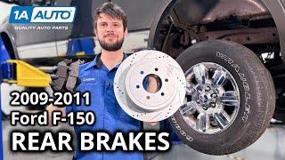 How to Replace Rear Brakes 2009-2011 Ford F-150