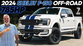 CLASSIC SHELBY LOOK ON THIS 2024 SHELBY F-150 OFF-ROAD!