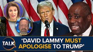 'David Lammy MUST APOLOGISE' | Former Trump Adviser Seb Gorka BLASTS Foreign Secretary