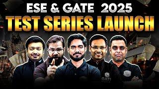 ESE & GATE 2025 Test Series Launch | GATE 2025 Preparation