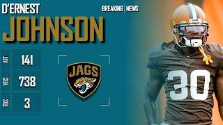 JACKSONVILLE JAGUARS: D'Ernest Johnson ᴴᴰ