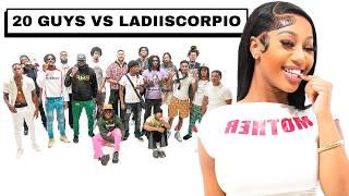 20 GUYS VS 1 INFLUENCER: LADIISCORPIO