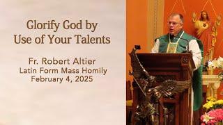 Glorify God by Use of Your Talents