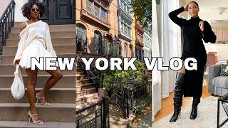 New York City Vlog! House Hunting in Brooklyn, Fall Sale Haul, Fashion Week Unboxings︎MONROE STEELE