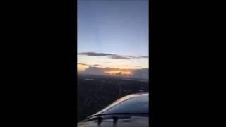 Rough footage from our departure from MLB for Hurricane Matthew 10/5/2016