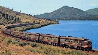 1950 Northern Pacific Passenger Operations - The North Coast Limited Crossing Stampede Pass