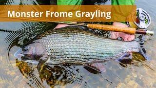 Fly Fishing for Record Breaking River Frome Grayling ( WildernessTV ) I wonder how they do?