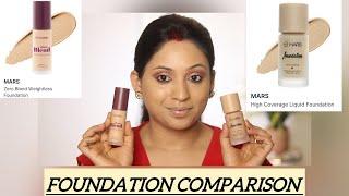 Mars foundations comparison