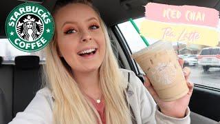 ICED CHAI TEA LATTE || STARBUCKS || FIRST IMPRESSION