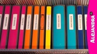 Binder Organization - Best Binders & Dividers to Use for Home Office or School Papers