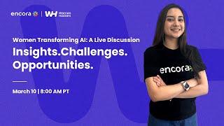 Women Transforming AI: A Live Discussion