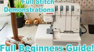 Overlockers For Beginners - Stitch Demonstrations & Full Guide | Ryan Rix