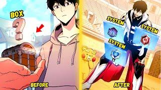 He opened a random box and got 3 legendary systems each with the power of SS rank - Manhwa Recap