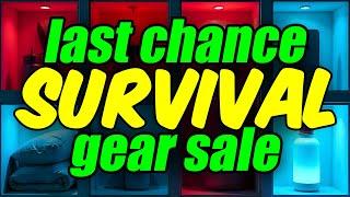 LAST CHANCE – Get this SURVIVAL Gear NOW – before it’s GONE