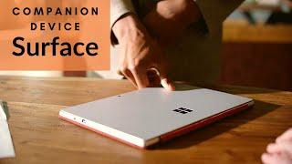 Microsoft Surface as a Companion Device