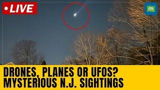 Live: US residents baffled as mysterious drones and orbs seen in skies above New Jersey | N18G