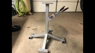 DIY  @dirtbiketv1  dirt bike tire changing stand. A tool every dirt biker needs!