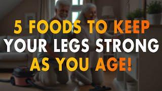 WARNING: Your Legs Fade First! Seniors MUST Eat These 5 Foods to Keep Them Strong and Healthy!