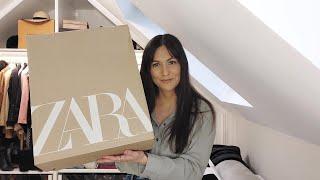 ZARA HAUL, NEW IN SPRING WOMEN'S FASHION, WARDROBE ESSENTIALS, CLASSIC STYLE, TRY ON CLOTHING HAUL