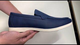 Alfani Porter Loafers (Navy) Unboxing