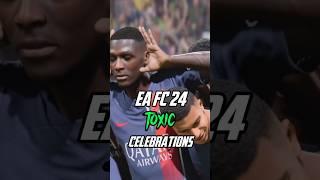 HOW To Do TOXIC CELEBRATIONS in EA FC 24 #shortsfeed #eafc24